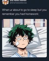 Deku x Hospital Bed? (i thought this on was funny)