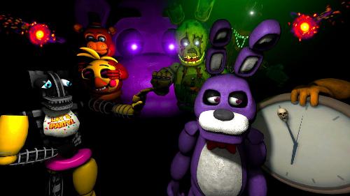 At the sfm Race against time. Who is the first fnaf 2 wake up?