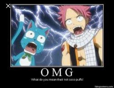 Why does happy get Natsu in trouble?