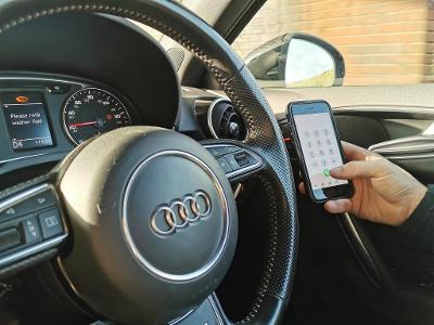 When is it safe to use a cell phone while driving?