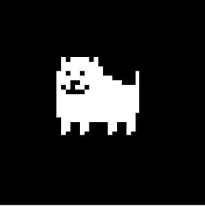 Who does the annoying dog represent?