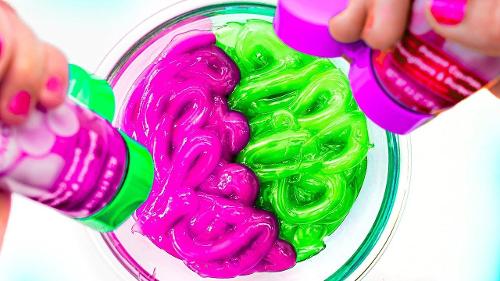 Say you are bored and decide to make slime. Yes, we have gone back to 2018.  Which one of these sounds most appealing to you?