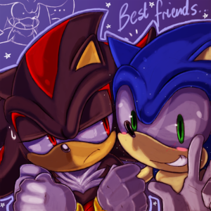 Me:Hello people of the internet!!I'm Person who is awesome!And these are the three hedgehogs everyone enjoys to have around! Sonic:I like the sound of that.I'm Sonic the Hedgehog! Silver:I'm Silver the hedgehog! Shadow:... Me:Come on.Introduce yourself! Shadow:*sigh*I'm Shadow the hedgehog.And she begged me to be here. Me:I DID NOT! Shadow:Yes you did.You even said that you would be my slave for a month.That is the only reason why I agreed to come. Me:JUST ASK SOME FREAKIN QUESTIONS PLEASE Shadow:Call me master. Me:Fine master. You:Hi!I'm y/n! Silver:Nice name! Sonic:What do you do for fun?