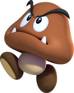 What was the first enemy to appear in a Mario game (arcade included)