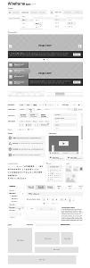 What is the purpose of a wireframe in web design?