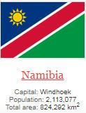 what is capital of Namibia ?