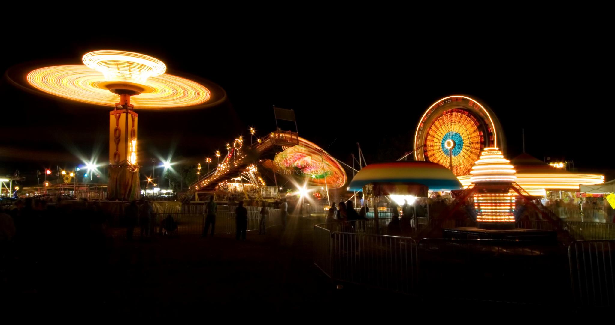 It's the town fair, what do you do to volunteer?