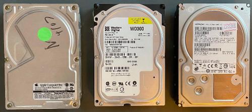 Which hard drive form factor is commonly used in desktop computers?