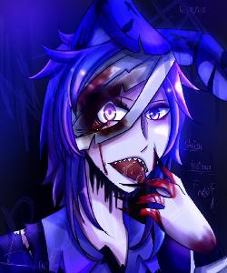 #5 Nightmare Bonnie N.Bonnie: Do like to scare people? Springtrap: Why you asked. -_-  N.Bonnie: Because I want to.