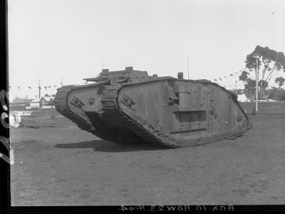 Which country was the first to use tanks in combat during World War I?