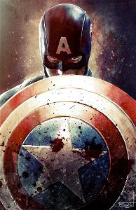 Who built Captain America's iconic vibranium shield in the first Captain America movie?