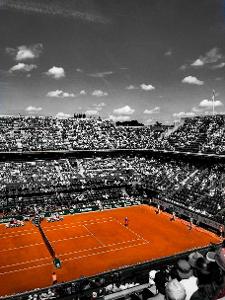 What is the surface played on at the French Open?