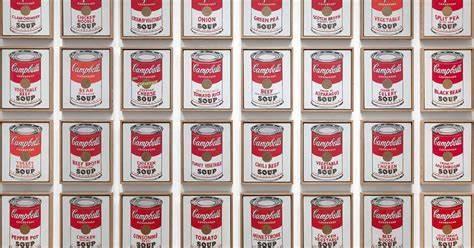 Which artist is known for his 'Campbell's Soup Cans' artwork?