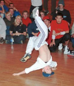 What is the correct term for a freeze in breakdancing?