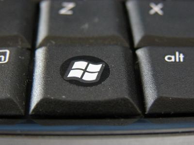 What is the purpose of the Windows key on a keyboard?