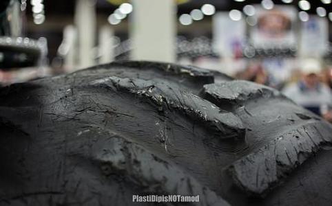 What material are monster truck tires made of?