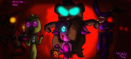 What side does bonnie go on? (in fnaf 1)
