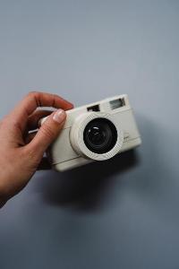 What is the term given to the spinning white light in video cameras?