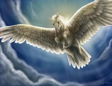 Who is Percy's loyal friend, the Pegasus?