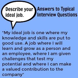 What is your ideal job?