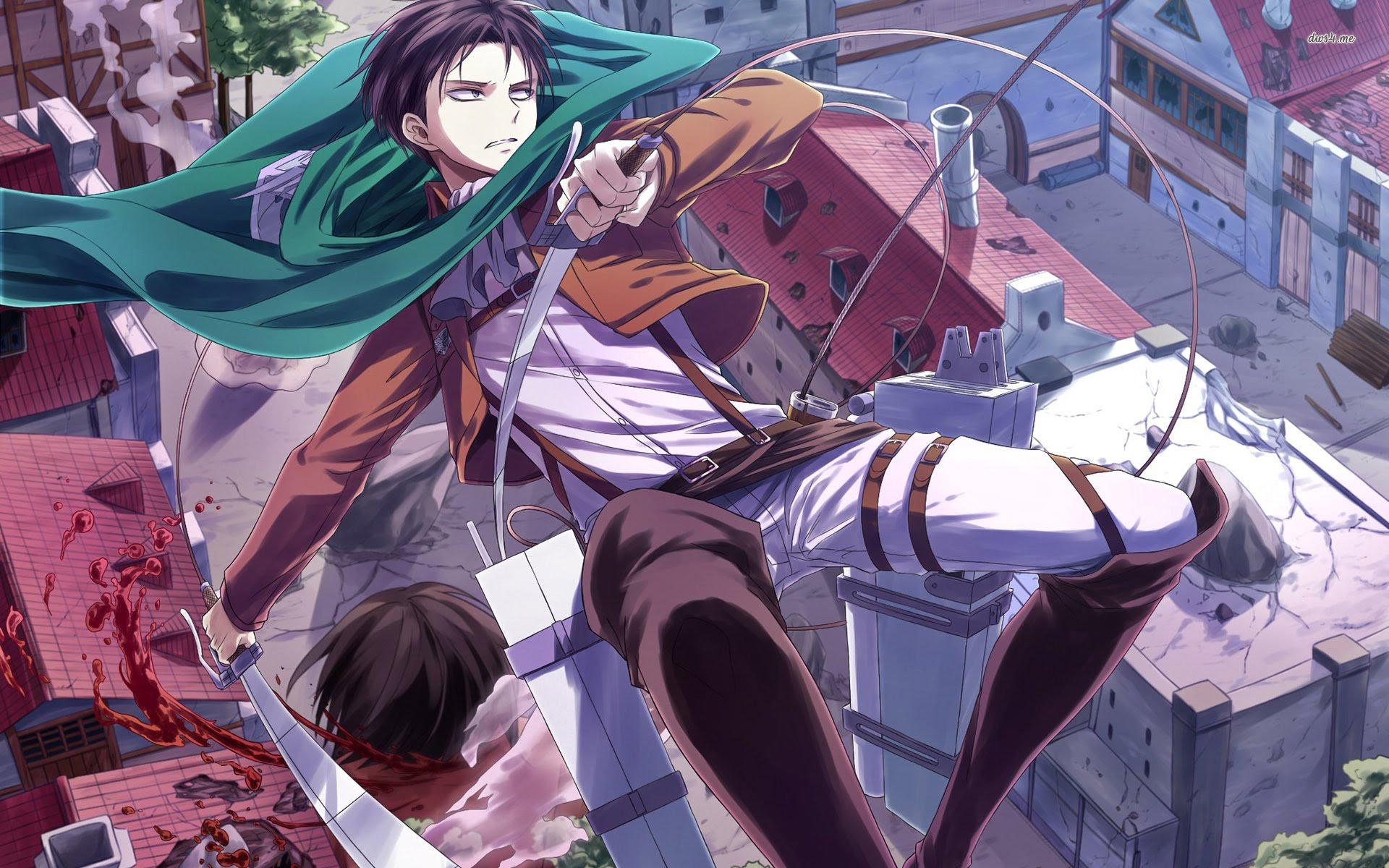 Me : Levi Levi : What do you think of titans?