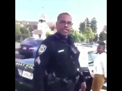 (Fill in the blank) Officer I got one question for you ____ ___ _____!?