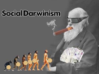 Who developed the concept of Social Darwinism?