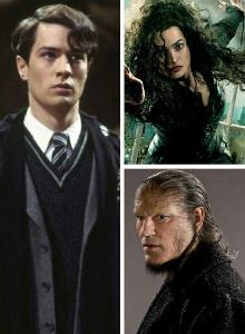 If you play Kiss Mary Kill with: Tom Riddle(Voldemort), Belatrix and Greyback What would you do?