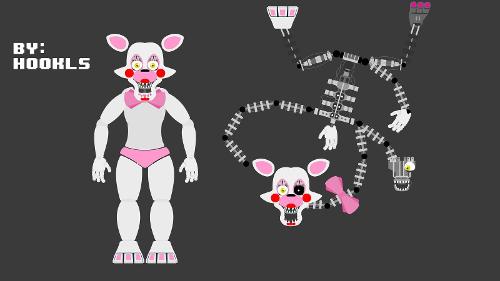How did Toy Foxy become Mangle?