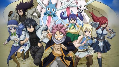 this anime was made in 2009 mc: Natsu or Lucy