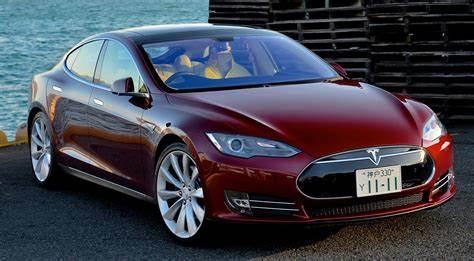 What luxury car brand produces the Model S and Model X electric vehicles?