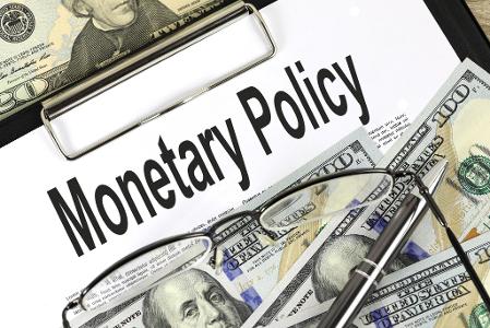 What is the main aim of monetary policy?