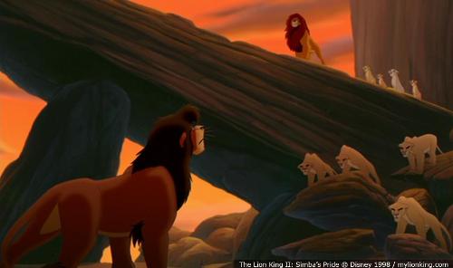 When simba says he will exile some of the pride, what do you do?
