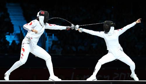 When did fencing become an Olympic sport?