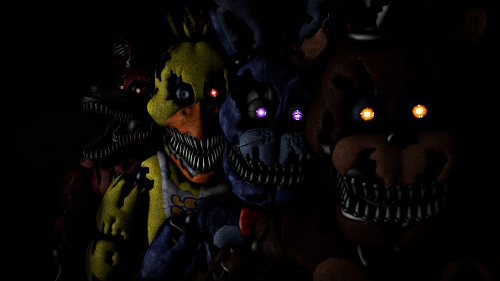 List all characters of fnaf 4