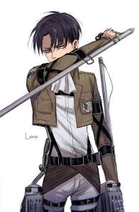Levi: Wahts would you do if an titan attacks ?