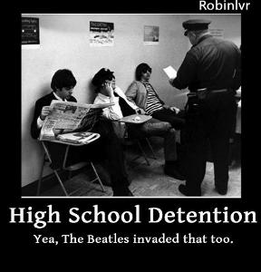 Were you ever detained in high school?