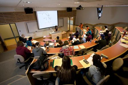 Who are the typical students in adult education courses?