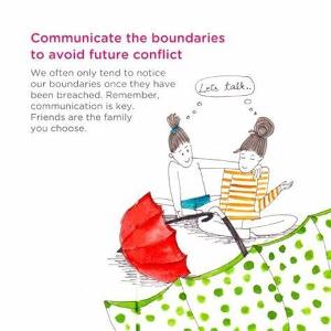 How do you communicate your boundaries to others?