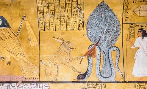 Who was the god of the Nile and annual flooding?