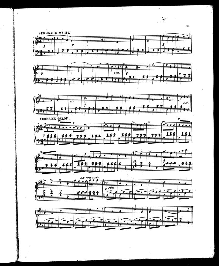 Which of the following is the first step of the Waltz?