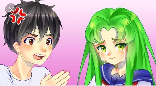 (RESTART ROLEPLAY) you see Midori Gurdi flirting with Senpai. All you see is her crying, trying to get his attention. You ask her if she wants to see something cool. You knock her out, and kidnap her. What do you do with her.