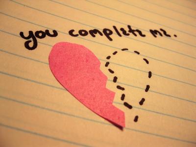 Does he ever tell you "you complete me"