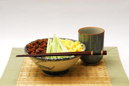 What is the staple food in Japan?