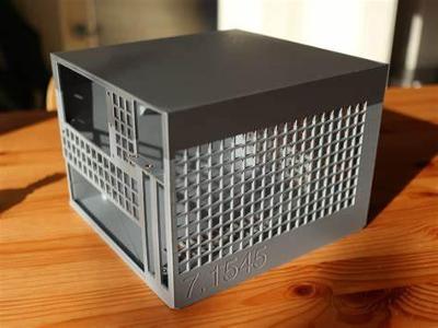 Which type of computer case is designed to be lightweight and portable?