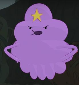 What is the name of Lumpy Space Princess' best friend?