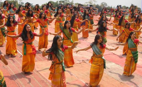 Which region of India has the most traditional dances?