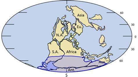 What is the name given to the supercontinent postulated by Alfred Wegener in 1912?