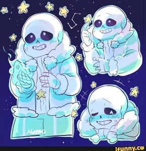 Ok and Last but not least, OuterTale Sans! go on star gazer :3 OT Sans: heh yea yea.....do you like to watch the night sky?