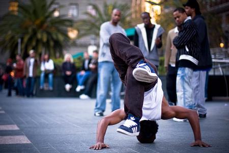 What does the term 'b-boying' refer to in Hip Hop dance?